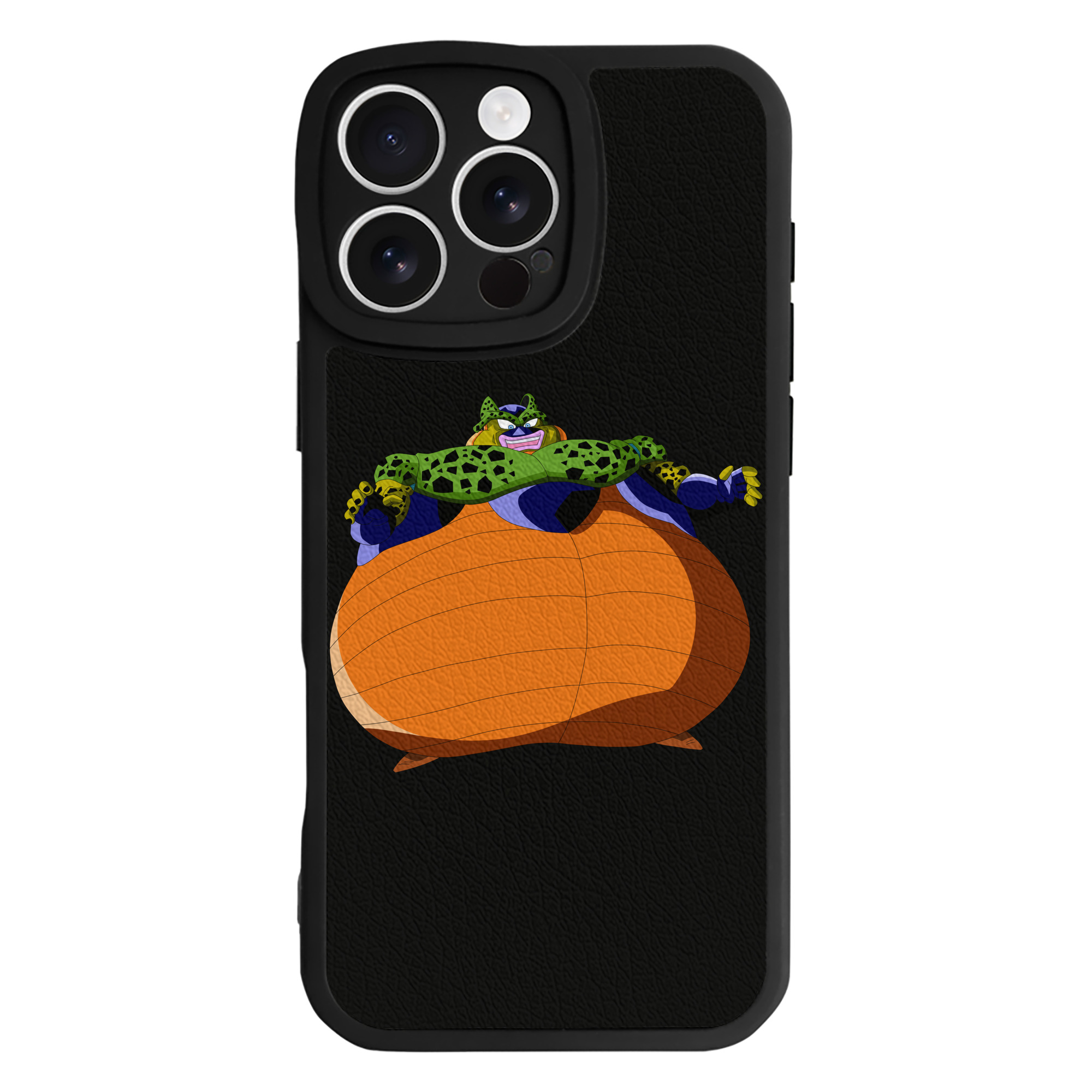 （画像用） ドラゴンボール セル DRAGON BALL Cell 【iPhone 16シリーズ対応】シリコンスマホケース（レザー調） 材質：シリコン